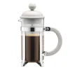 Cafetière Caffettiera blanche, 3 tasses