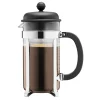 Cafetière Caffettiera noire, 8 tasses
