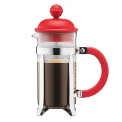 Cafetière Caffettiera rouge, 3 tasses