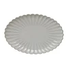 Camille plat de service 30,5x21 cm, Off White