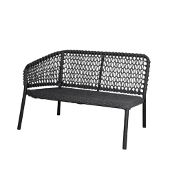Canapé modulaire Ocean, Dark grey, droite