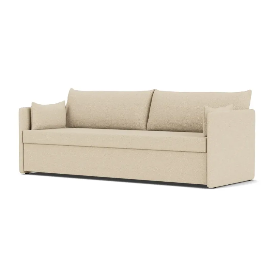 Canapé Offset 3 places convertible, Logan Sand