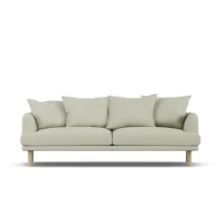Canapé Sjövik, Luiza Beige 3981-chêne blanchi à l’huile, 3 places
