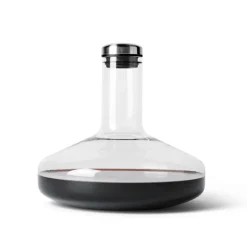 Carafe à décanter le vin deluxe, acier inoxydable