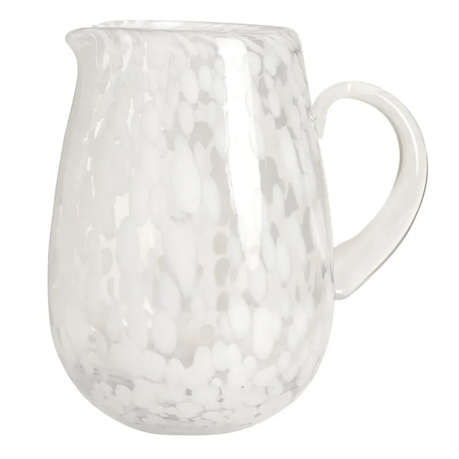 Carafe à eau Jali, Blanc