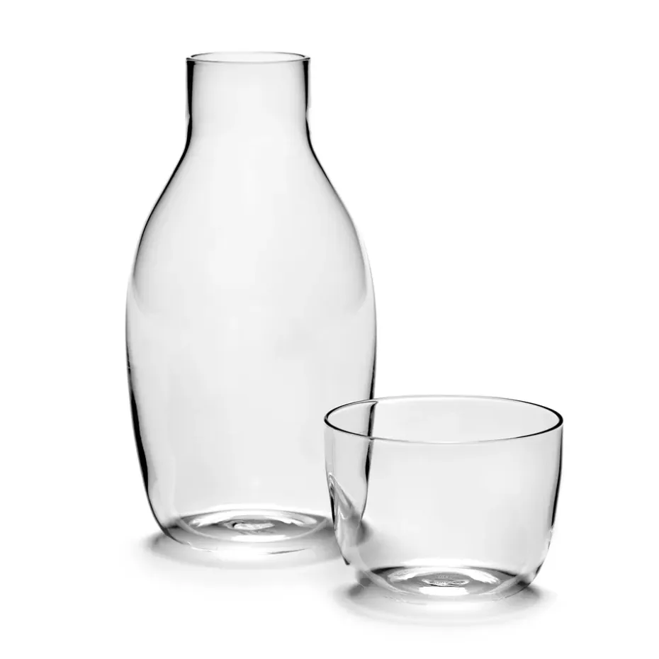 Carafe avec Verre Passe-Partout, Transparent