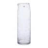 Carafe Ernst en verre bullé 1 L, Clair