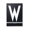 Carnet de note Design Letters, W