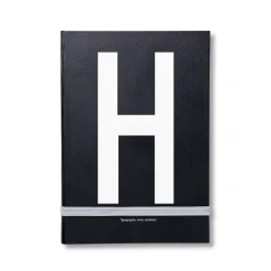 Carnet de note Design Letters, H
