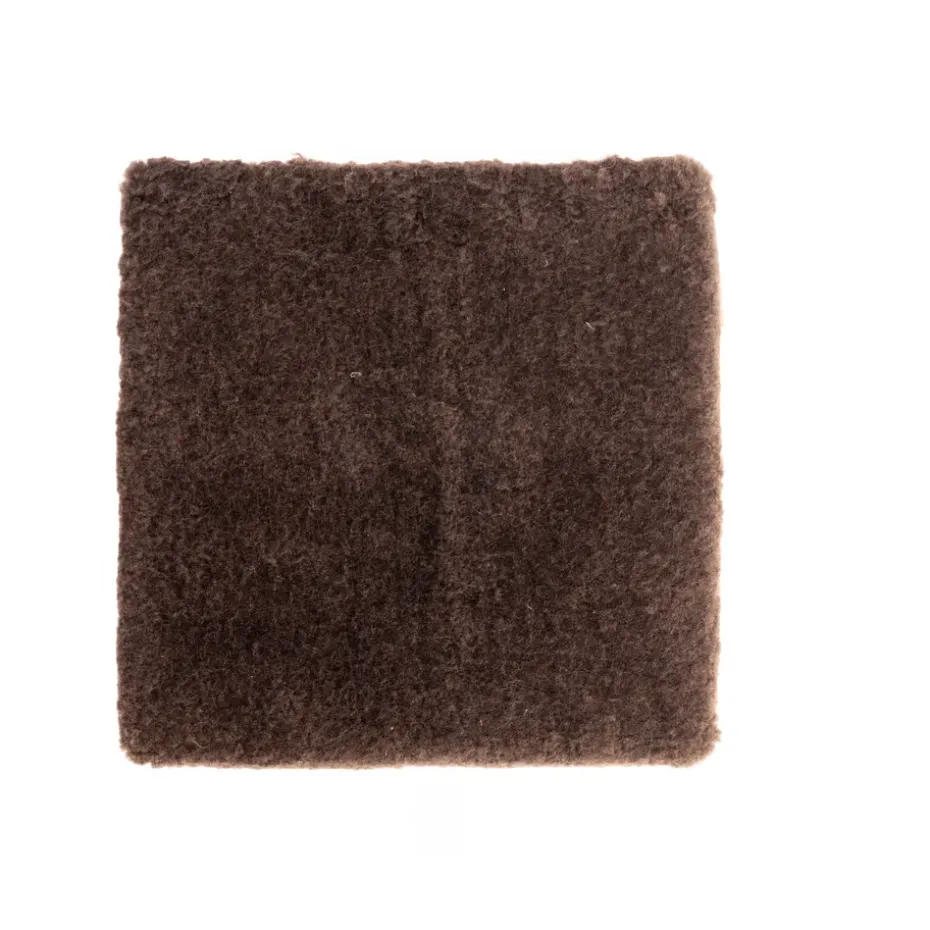 Carreau de chaise Shepherd Jill rembourré 40 x 40 cm, marron foncé