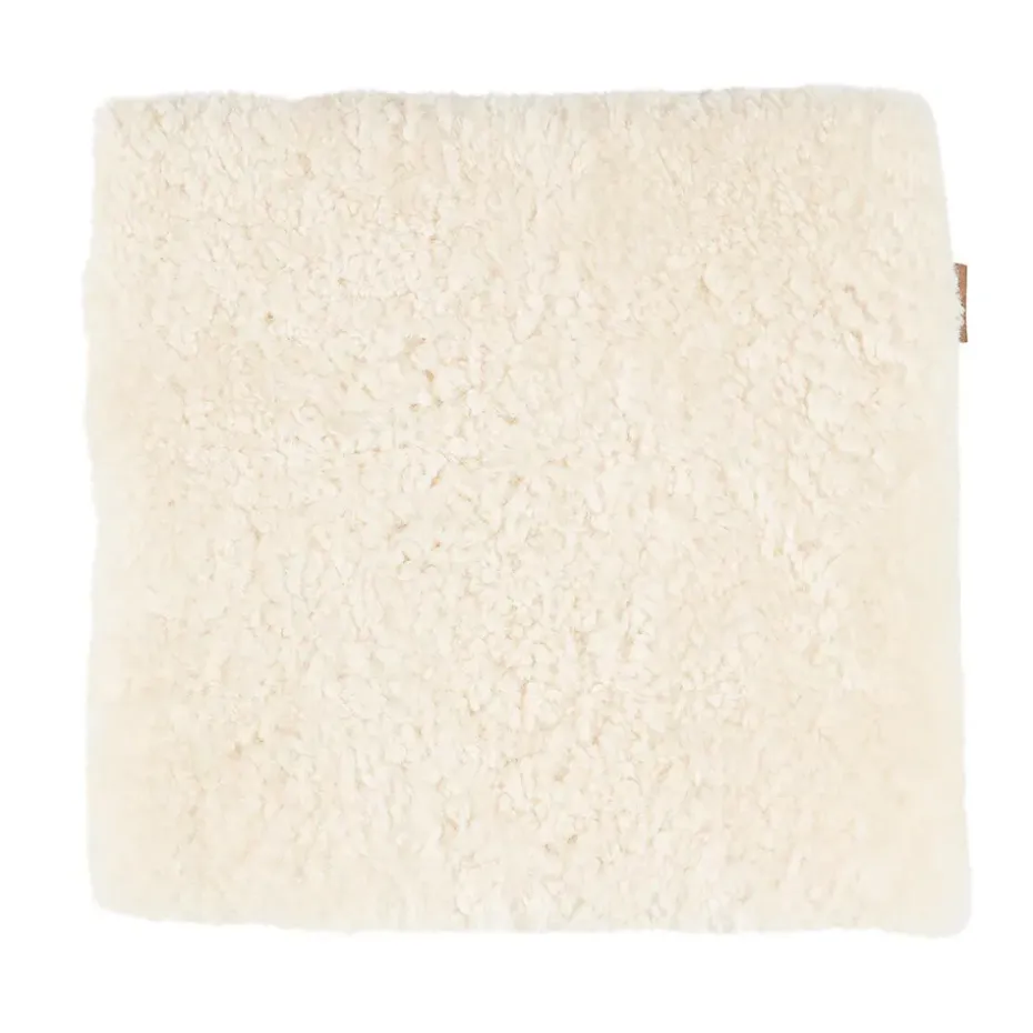Carreau de chaise Shepherd Jill rembourré 40 x 40 cm, crème