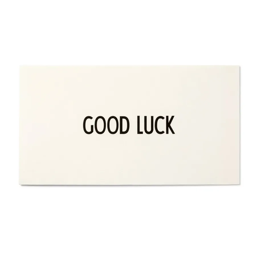 Carte AJ Vintage ABC, Good Luck
