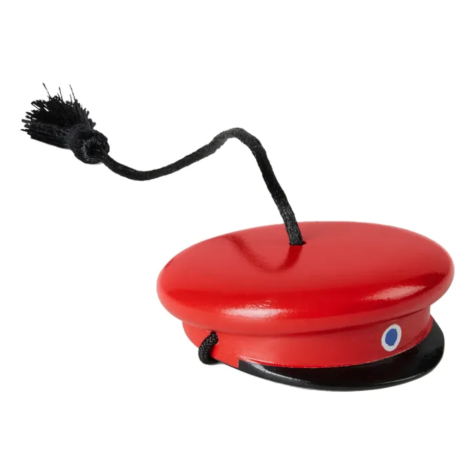 Casquette petit singe Kay Bojesen, Rouge