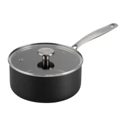 Casserole Combekk Element avec couvercle en aluminium noir, Ø18 cm