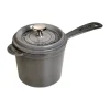 Casserole haute La Cocotte Staub gris graphite, 1,2 L