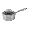 Casserole Hâws Santo hybrid coating avec couvercle 1,5 L, Acier inoxydable