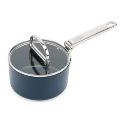 Casserole Space antiadhésive avec couvercle Ø15 cm, Bleu