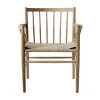 Chaise à accoudoirs J81, Oak nature oiled