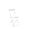 Chaise Classic No.2, Blanc, support blanc