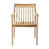 Chaise de jardin M1 Sammen, Teak-nature oiled