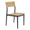 Chaise de salle à manger Björnö, Teck