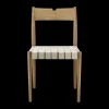 Chaise de salle à manger Ekeryd, Webbing-laquered oak