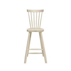 Chaise haute Lilla Åland, lampe en bouleau laqué mat