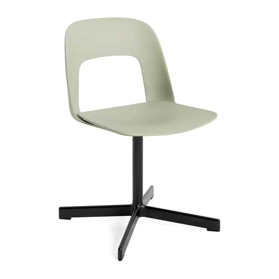 Chaise Layout Chair 131, Pastel green-black