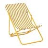 Chaise Longue Maxi Transat, Rayures Miel