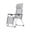 Chaise longue Movida, Textaline grey-support en aluminium