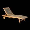 Chaise longue Sandvik, Teck