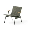 Chaise longue Ville Outdoor AV45 avec accoudoirs, Bronze green