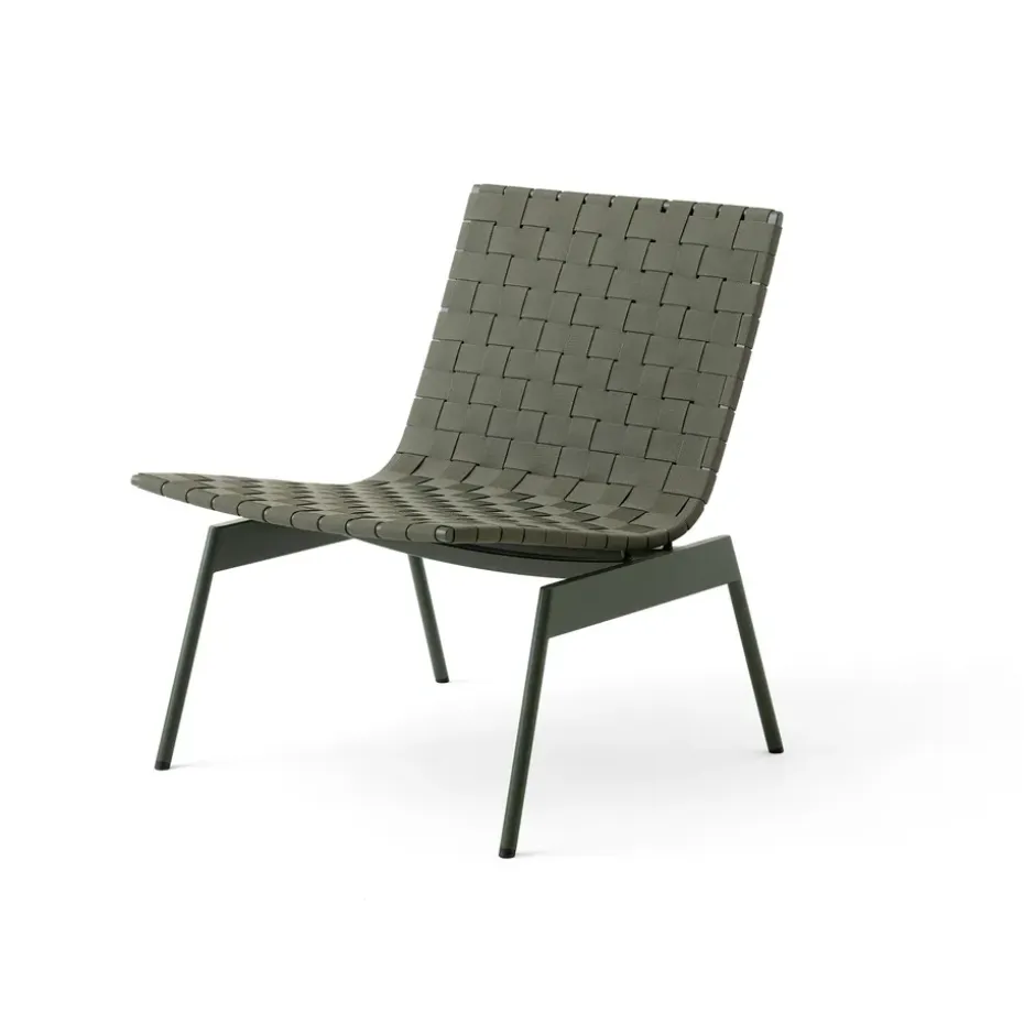 Chaise longue Ville Outdoor AV44, Bronze green