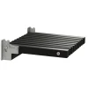 Chaise murale Cutter, chêne laqué noir