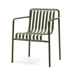 Chaise Palissade Dining avec accoudoirs, Olive