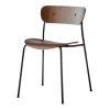 Chaise Pavilion AV1, noyer laqué