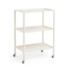 Chariot de service Arcs Trolley High, Eggshell