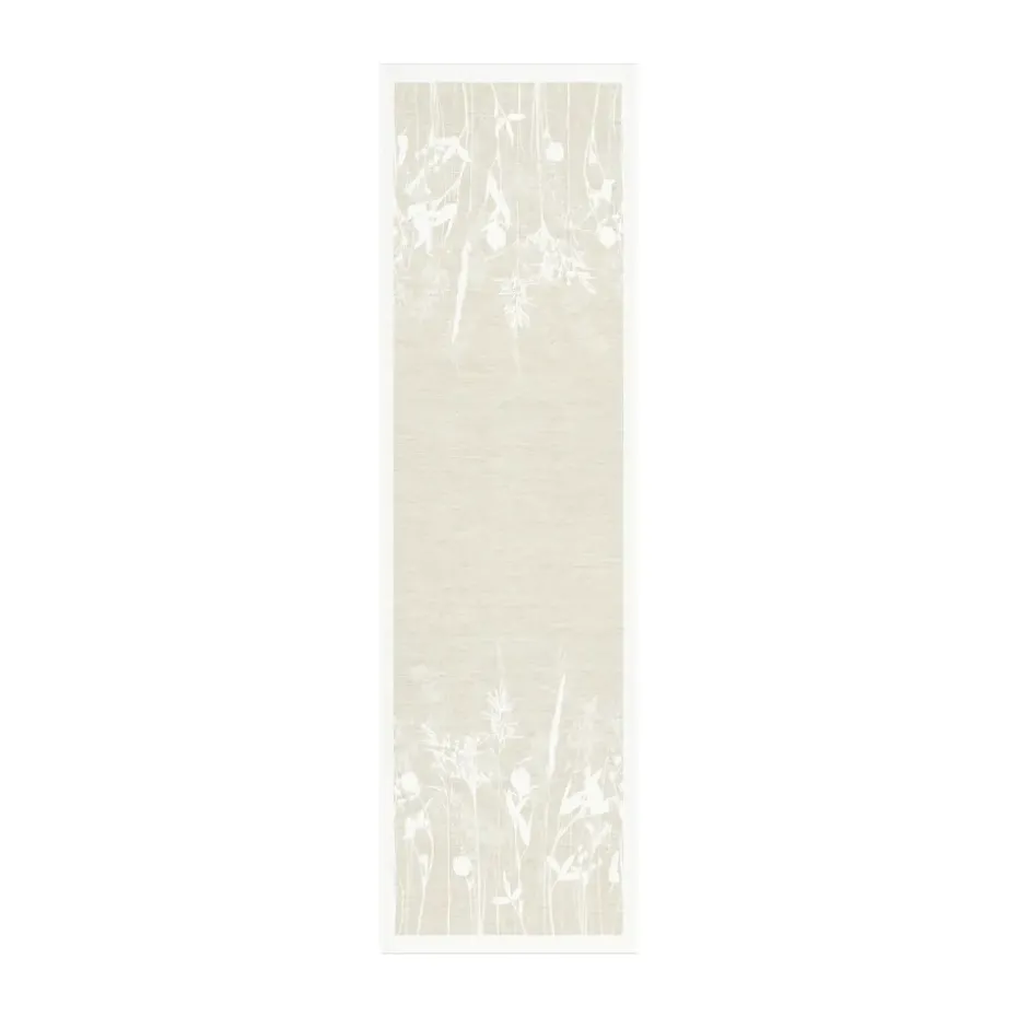 Chemin de table Airy 50x150 cm, Non-blanchi