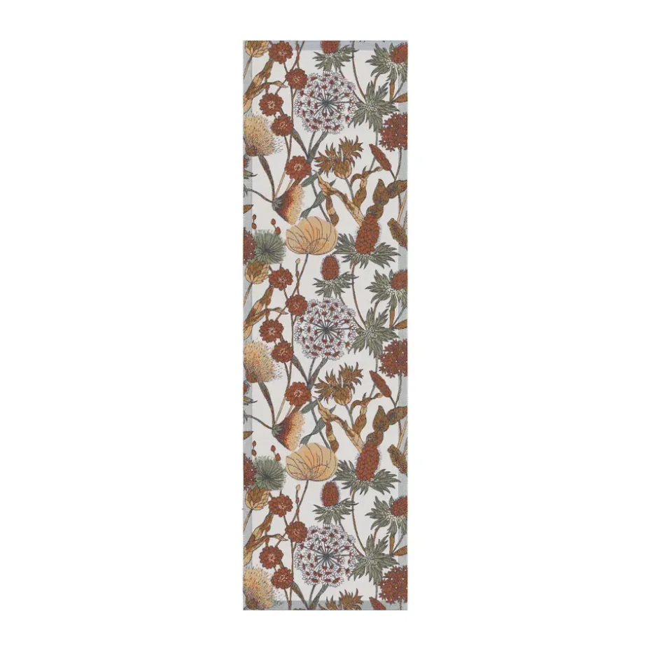 Chemin de table Autumn 35x120 cm, Marron-rouge