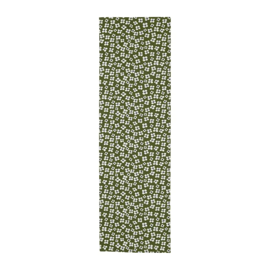 Chemin de table Belle Amie, Vert foncé 45x150 cm