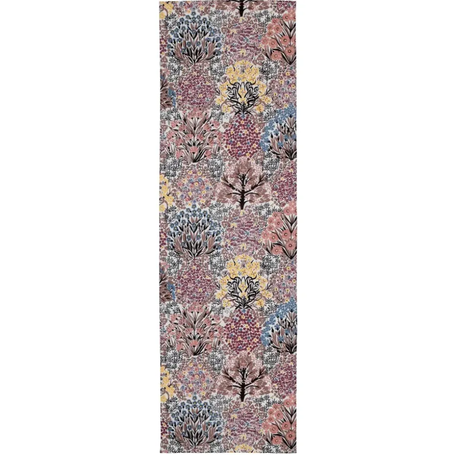 Chemin de table Botanic Garden 45x150 cm, Vieux rose