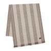 Chemin de table Jacquard Striped 50x350 cm, Beige