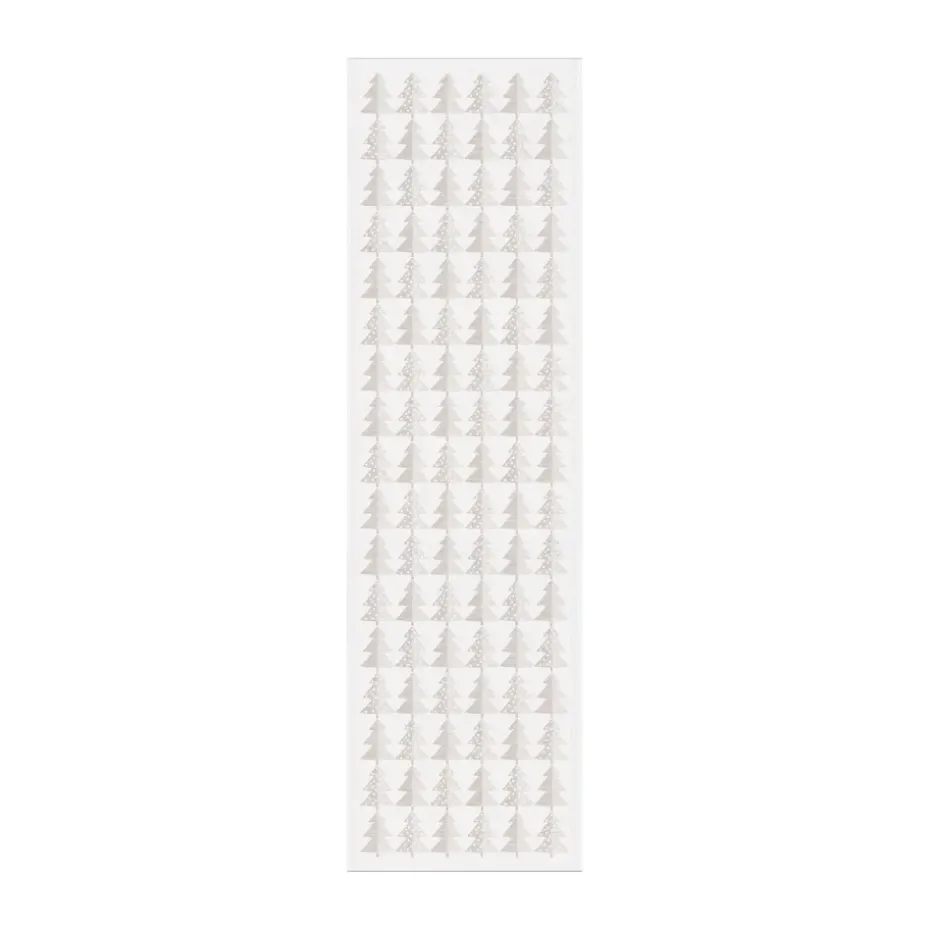 Chemin de table sapins, 35x120 cm