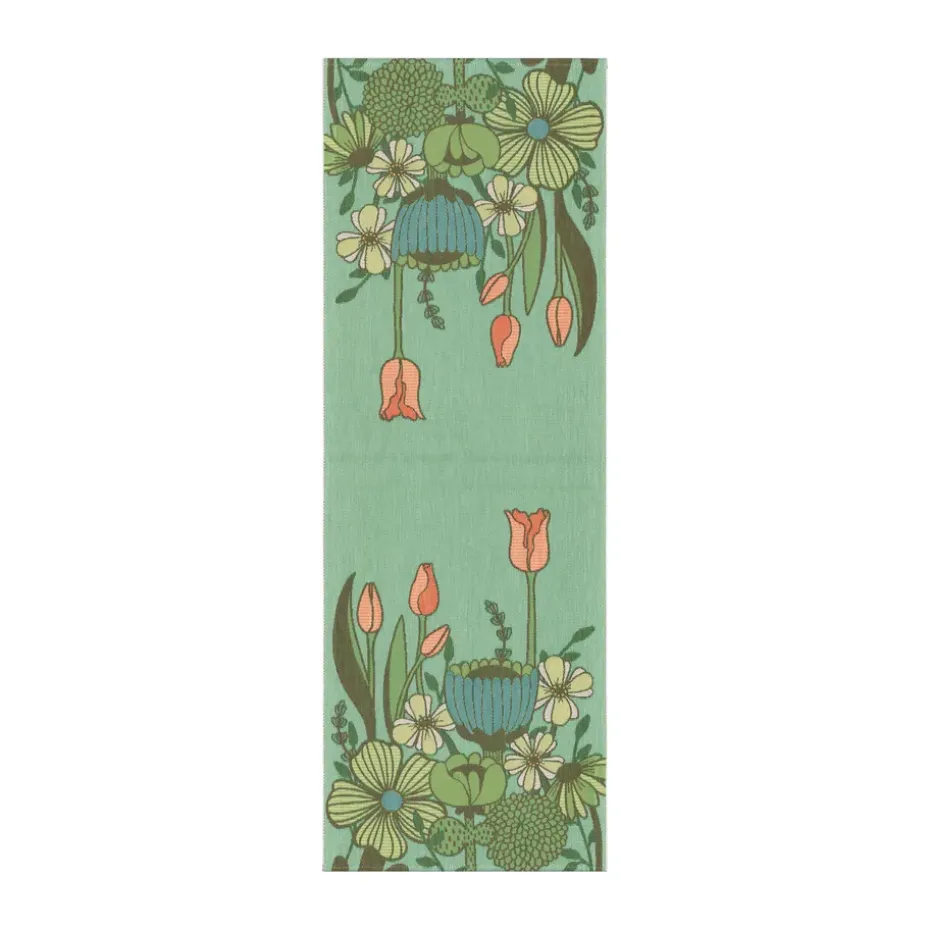 Chemin de table Soft Green 35x100 cm, Vert