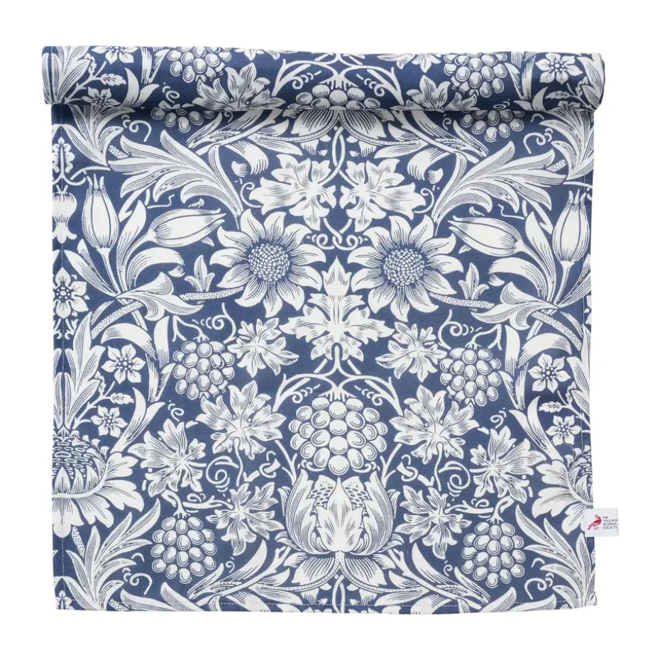 Chemin de table Sunflower 45x150 cm, Dark denim