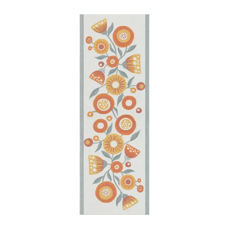 Chemin de table tournesol, 35x100 cm