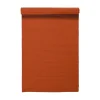Chemin de table Uni 45x150 cm, Orange rouillé