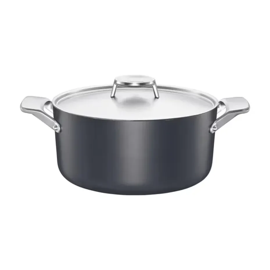 Cocotte avec couvercle Taiten 3,5 l, Noir