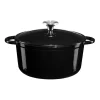 Cocotte en fonte émail Gretl 4 L, Noir