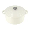 Cocotte en fonte ronde Nordwik 5 l, Crème